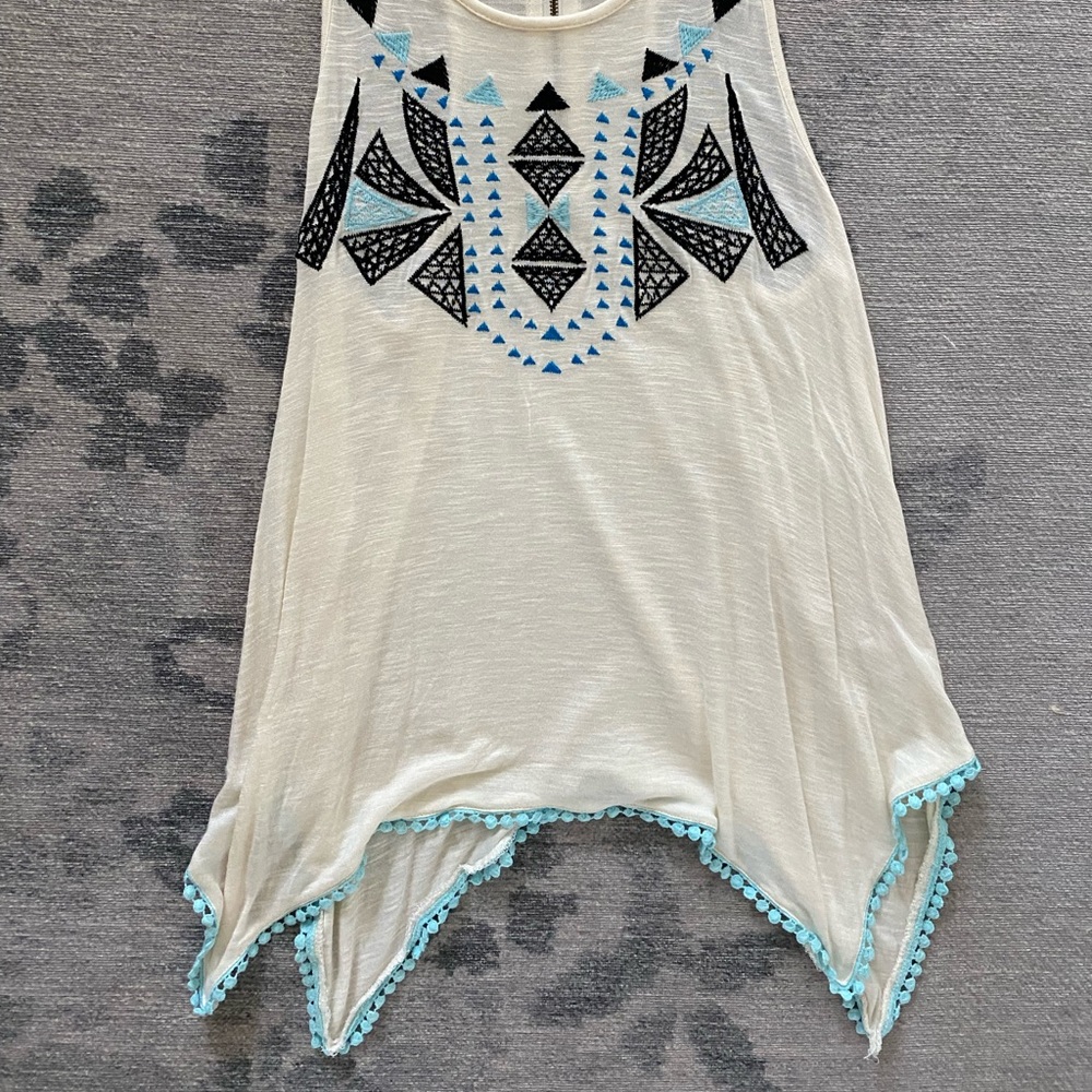 Asymmetrical tank top size XS